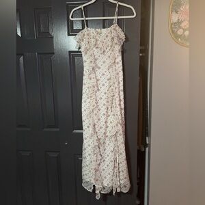 Indulge In Style Pink Floral Dress